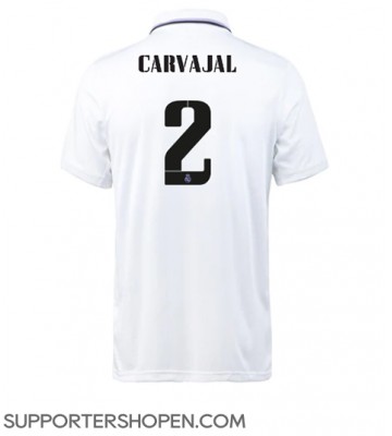 Real Madrid Daniel Carvajal #2 Hemma Matchtröja 2022-23 Kortärmad